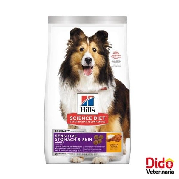 HILLS ADULT SENSITIVE STOMACH & SKIN DOG