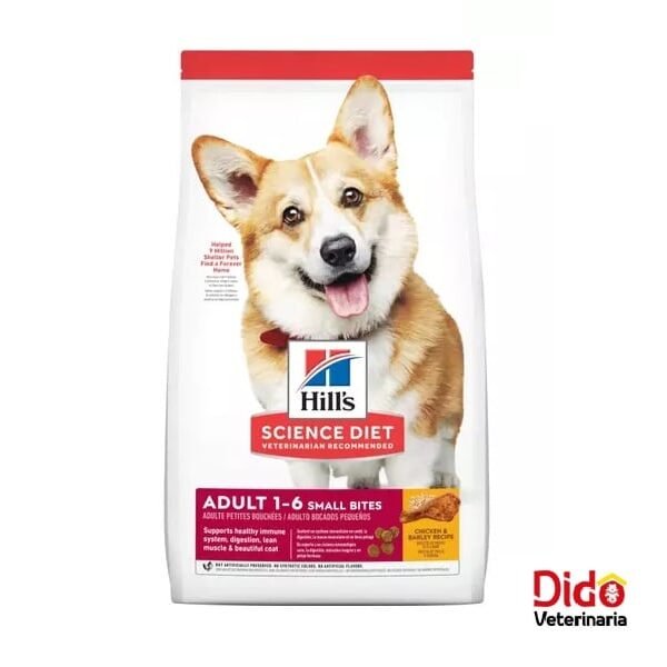 HILLS ADULT SMALL BITES CHICKEN & BARLEY RECIPE DOG