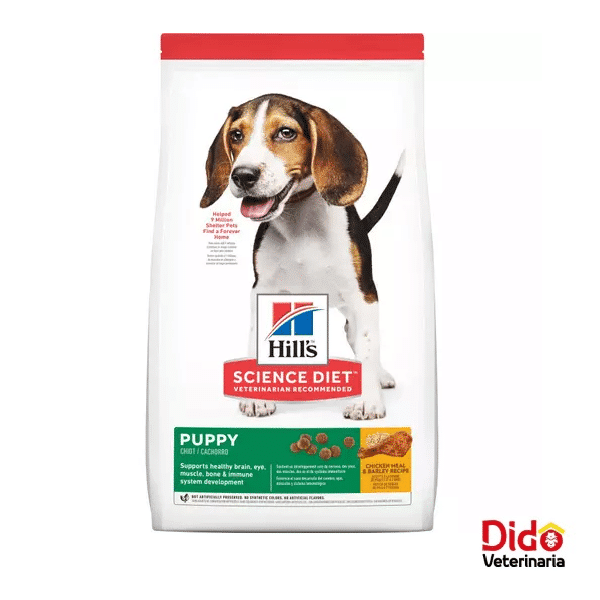 HILLS PUPPY CHICKEN MEAL & BARLEY RECIPE