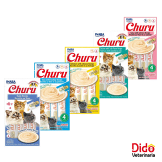 INABA CHURU CAT PAQUETE 4 UND