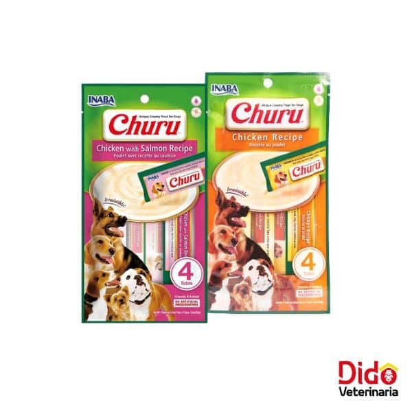 INABA CHURU DOG PAQUETE 4 UND