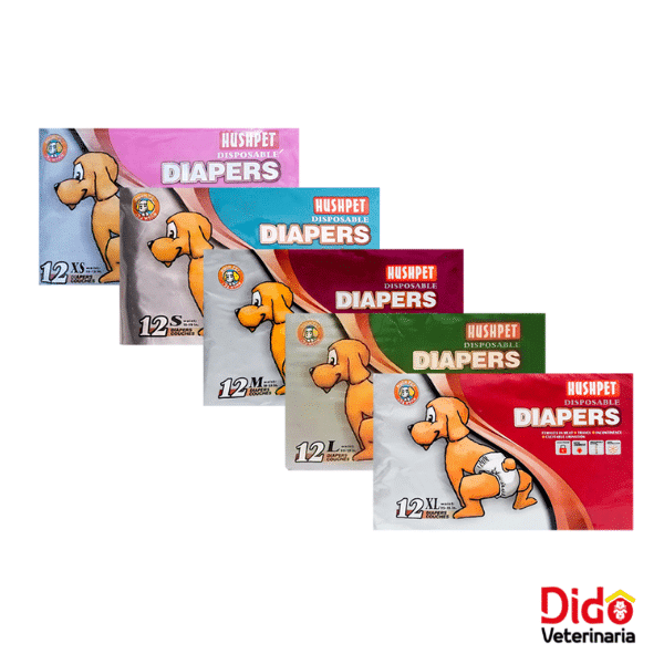 PAÑALES DIAPERS HUSHPET PARA PERROS
