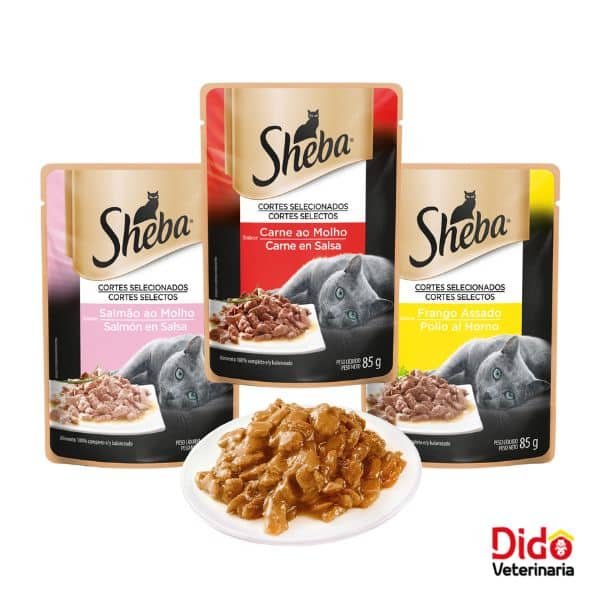 SHEBA POUCH GATO ADULTO 85GM