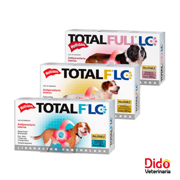 TOTAL FLC PARA PERROS COMPRIMIDOS