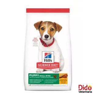 HILLS PUPPY SMALL BITES CHICKEN & BARLEY RECIPE DOG 4.5 LB