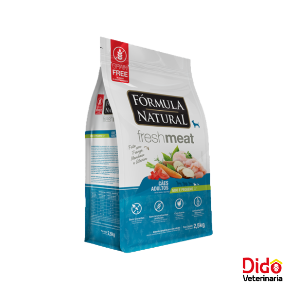 FORMULA NATURAL FRESH MEAT ADULTO RAZA PEQUEÑA POLLO 2.5KG