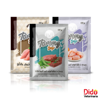 TOMMY POUCH DOG 100 GR