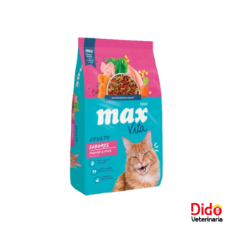 MAX CAT VITA POLLO Y PESCADO 1KG