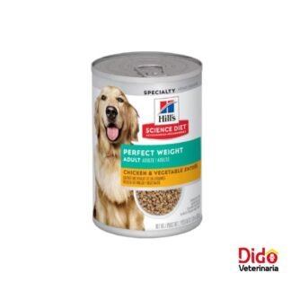 HILLS SCIENCE DIET PERFECT WEIGHT PERRO ADULTO LATA 12.5OZ