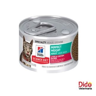 HILLS SCIENCE DIET PERFECT WEIGHT GATO ADULTO LATA 2.9OZ