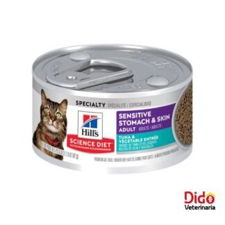 HILLS SCIENCE DIET SENSITIVE STOMACH & SKIN GATO ADULTO 2.9OZ