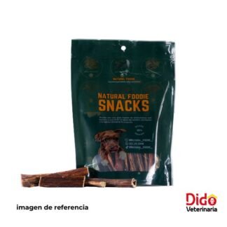 NATURAL FOODIE SNACKS TUBOS ESOFAGO 150GM
