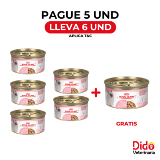 ROYAL CANIN KITTEN CHATON LATA 85GM 5+1 PROMO