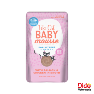 TIKI CAT BABY POUCH MOUSSE 80GM