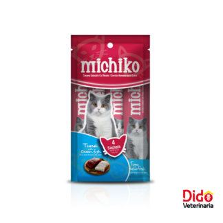 MICHIKO GATO ADULTO ATUN Y PESCADO 4 UNDS