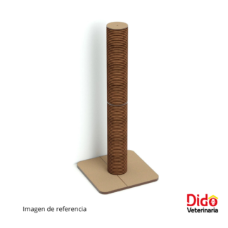 RASCADOR GATITUD TORRE REDONDA MEDIANA PRIMER PISO