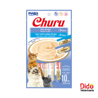 CHURU INABA CAT CREMA SABORES SURTIDOS ATÚN 10UND