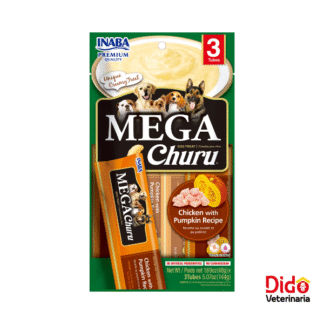 CHURU DOG MEGA POLLO PUMPKIN 3 UNDS X144 GM