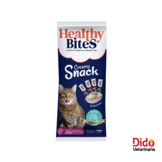 HEALTHY BITES CREAM CAT ATUN 4UND 56GM