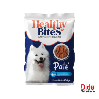 HEALTHY BITES POUCH PATE DERM DOG 100GM